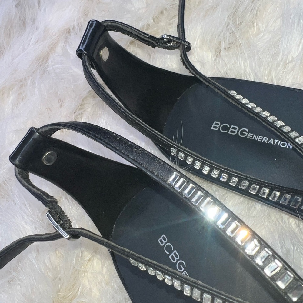 Bcbgeneration Caylen Rhinestone Gladiator Strappy… - image 6